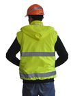 取り外し可能な袖が付いている300Dオックスフォードの安全不足分のこんにちは気力の冬のワークウェアのジャケット