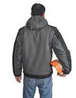 方法フードと耐久そして通気性の古典的なメンズ冬の仕事のジャケット