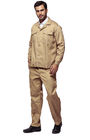 産業労働者のための快適で簡単な様式の安全ワークウェアの衣類