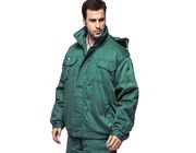 破損抵抗の冬のワークウェアのジャケットの嵐のポケットが付いている防水冬の仕事のジャケット