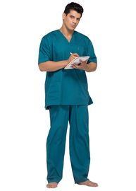 医学反しわはスーツ、容易な洗浄外科病院の看護婦のユニフォームをごしごし洗う 